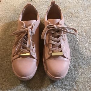 Pink Aldo sneakers